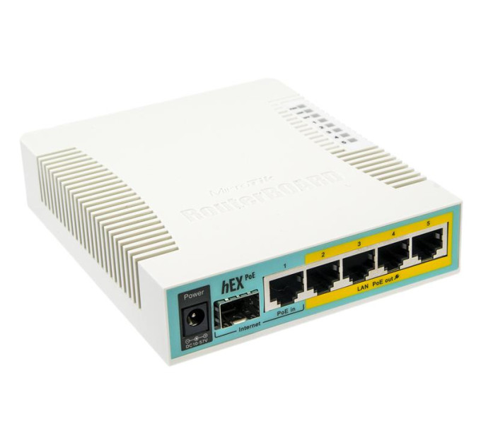 Маршрутизатор Mikrotik hEX PoE (RB960PGS)