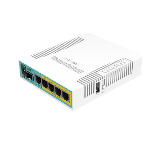 Маршрутизатор Mikrotik hEX PoE (RB960PGS)