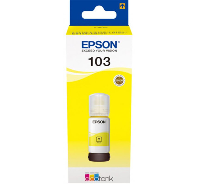 Чорнило EPSON L3100/3101/3110/3150/3151 Yellow (C13T00S44A) 65 мл