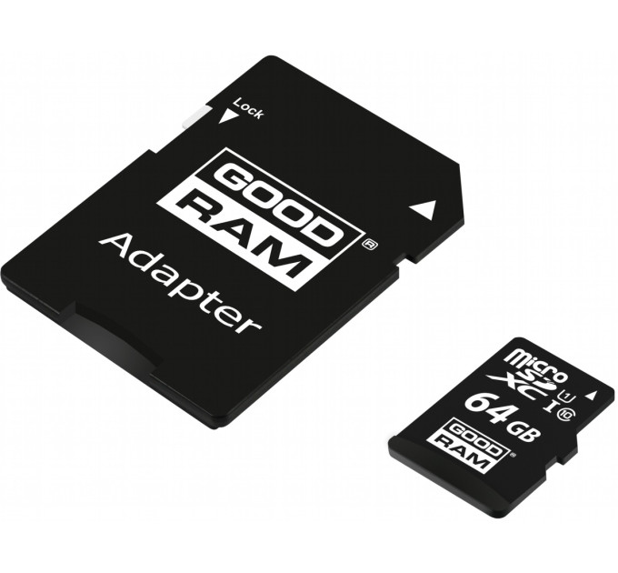 Goodram Карта пам'яті GOODRAM 64GB microSDXC Class 10 (M1AA-0640R12)