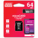 Goodram Карта пам'яті GOODRAM 64GB microSDXC Class 10 (M1AA-0640R12)