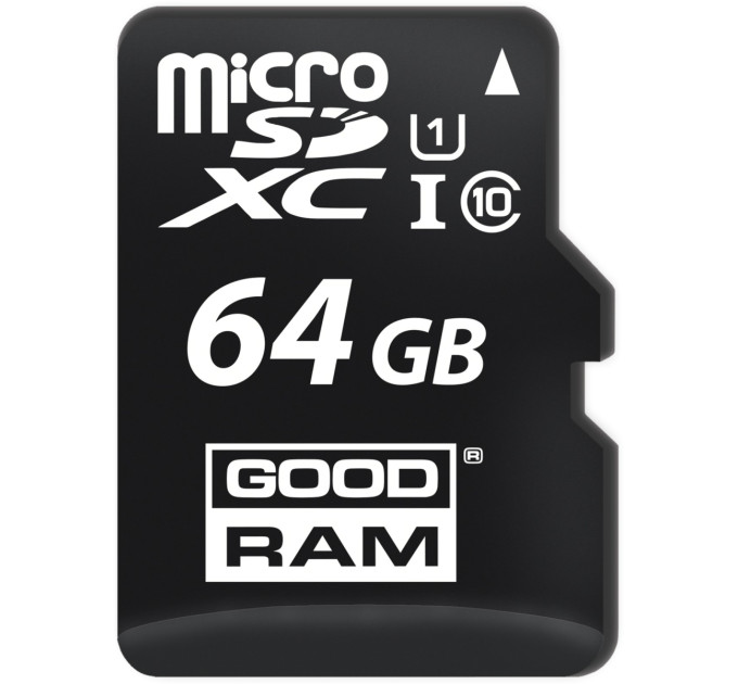 Goodram Карта пам'яті GOODRAM 64GB microSDXC Class 10 (M1AA-0640R12)
