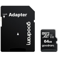 Карта пам'яті GOODRAM 64GB microSDXC Class 10 (M1AA-0640R12)