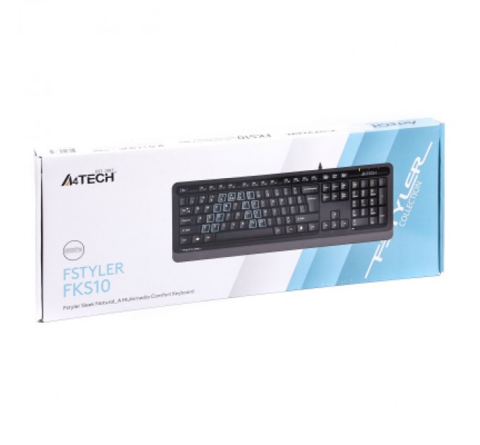 A4Tech Клавіатура A4Tech FKS10 USB Grey