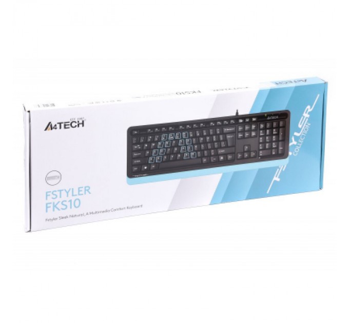 A4Tech Клавіатура A4Tech FKS10 USB Blue