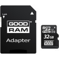 Goodram Карта пам'яті MicroSDHC  32GB UHS-I Class 10 Goodram + SD-adapter (M1AA-0320R12)