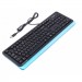 A4Tech Клавіатура A4Tech FKS10 USB Blue