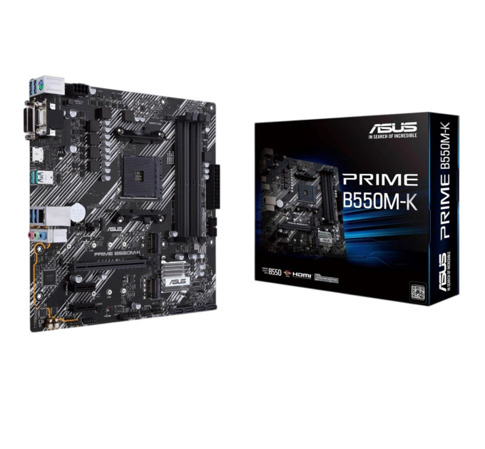 Материнська плата Asus Prime B550M-K Socket AM4