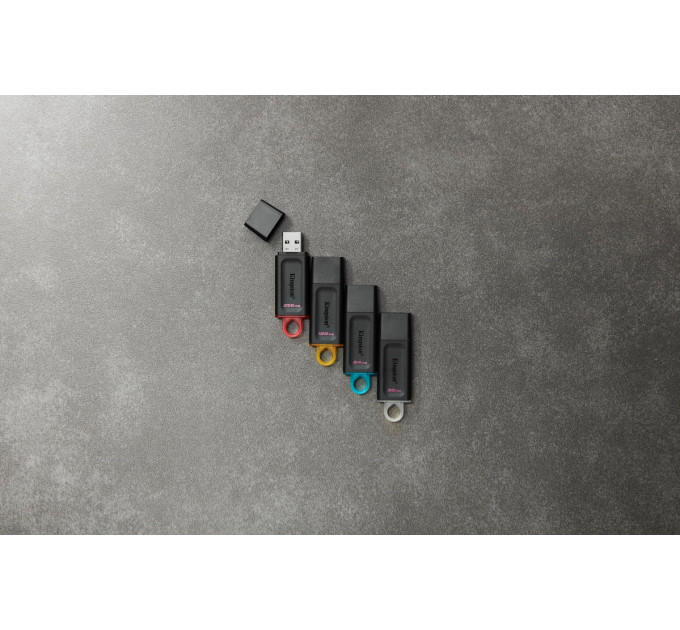 Флешка  USB3.2 128GB Kingston DataTraveler Exodia Black/Yellow