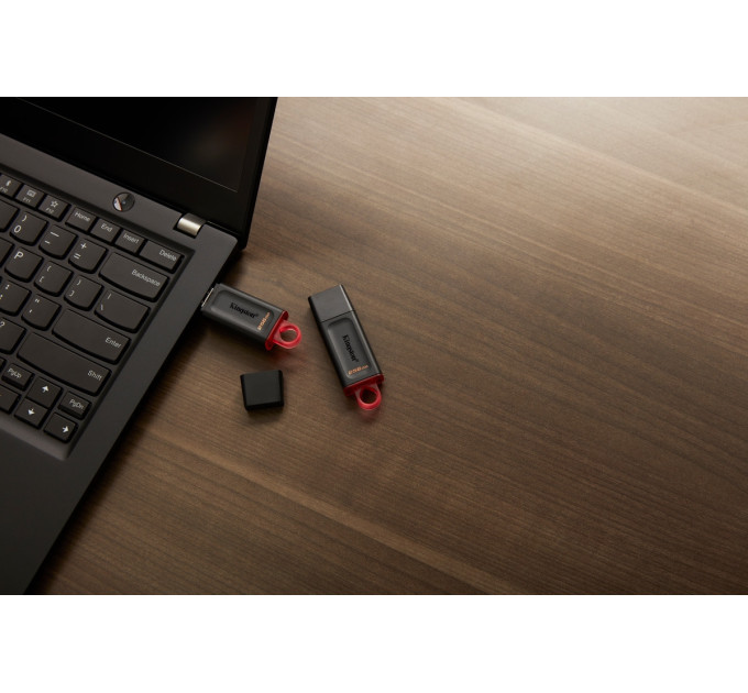 Флешка  USB3.2 128GB Kingston DataTraveler Exodia Black/Yellow