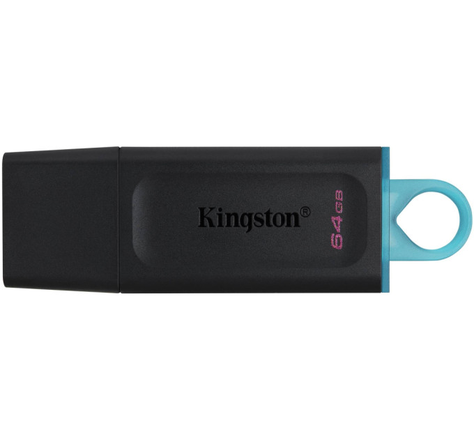 Kingston Флешка 64GB USB 3.2 Kingston DataTraveler Exodia Black/Teal (DTX/64GB)