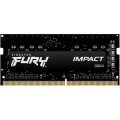 Оперативна пам'ять Kingston Fury SODIMM DDR4-3200 16384 MB PC4-25600 Impact Black (KF432S20IB/16)
