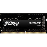 Оперативна пам'ять Kingston Fury SODIMM DDR4-3200 16384 MB PC4-25600 Impact Black (KF432S20IB/16)