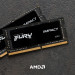 Оперативна пам'ять SO-DIMM 2x32GB/3200 DDR4 Kingston Fury Impact (KF432S20IBK2/64)