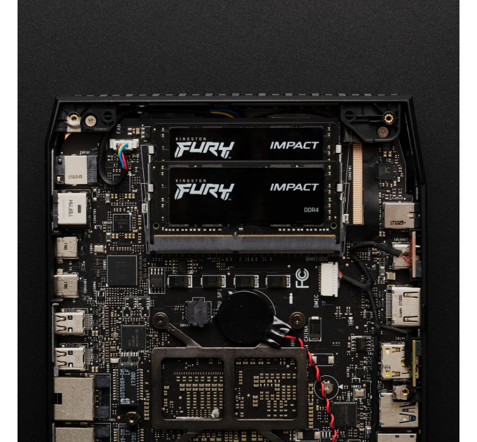 Оперативна пам'ять SO-DIMM 2x32GB/3200 DDR4 Kingston Fury Impact (KF432S20IBK2/64)