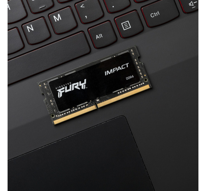 Оперативна пам'ять SO-DIMM 2x32GB/3200 DDR4 Kingston Fury Impact (KF432S20IBK2/64)