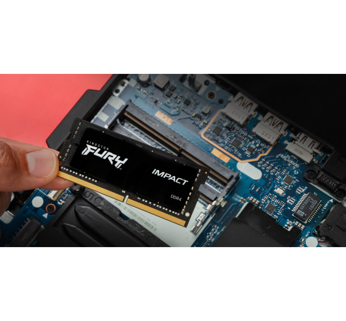 Kingston Оперативна пам'ять SO-DIMM 2x16GB/3200 DDR4 Kingston Fury Impact (KF432S20IBK2/32)