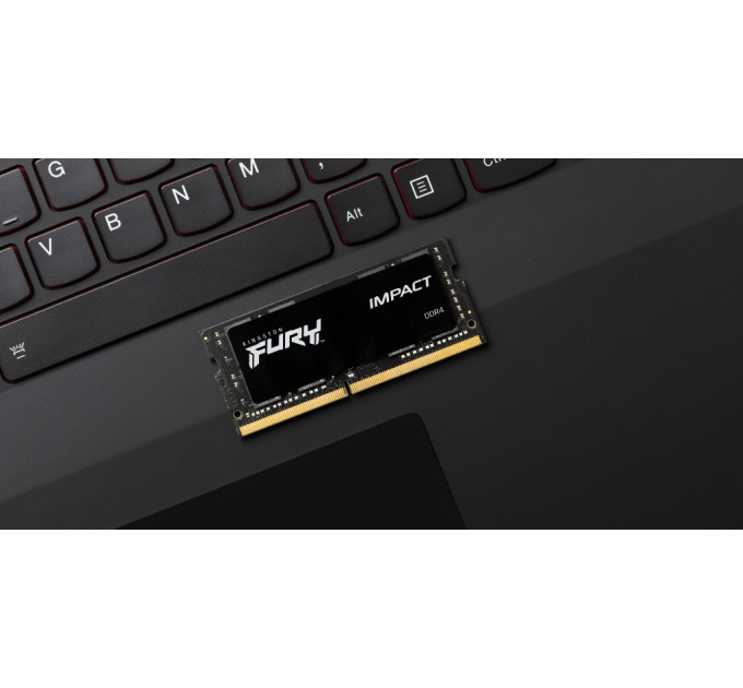 Kingston Оперативна пам'ять SO-DIMM 2x16GB/3200 DDR4 Kingston Fury Impact (KF432S20IBK2/32)