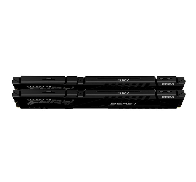 Оперативна пам’ять Kingston Fury Beast Black (2x16GB) (KF552C40BBK2-32) 32GB DDR5 PC5-51200 (5200 MHz)
