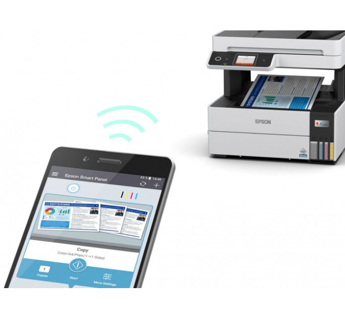 Багатофункціональний пристрій Epson L6490 з WI-FI (C11CJ88405)