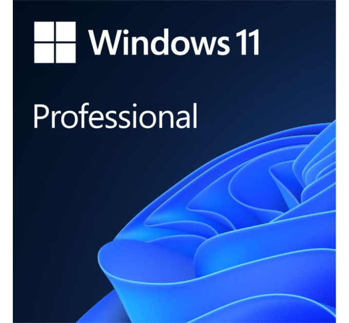 Microsoft Операційна система Microsoft Windows 11 Pro 64Bit Eng Intl 1pk DSP OEI DVD FQC-10528