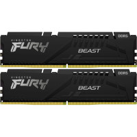 Оперативна пам’ять Kingston DRAM 32GB 5600MHz DDR5 CL40 DIMM (Kit of 2) FURY Beast Black EAN: 740617325706