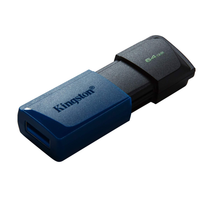 Kingston Флешка USB3.2 64GB Kingston DataTraveler Exodia M Black/Blue (DTXM/64GB)