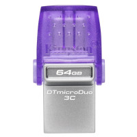 Флешка USB3.2 64GB Type-C Kingston DataTraveler microDuo 3C (DTDUO3CG3/64GB)