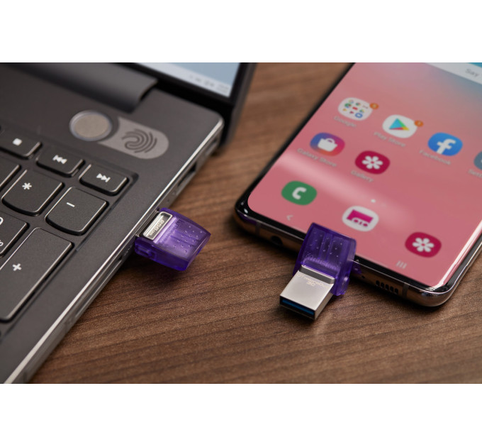флеш-драйв  KINGSTON DT Duo 3C 256GB 200MB/s dual USB-A + USB-C