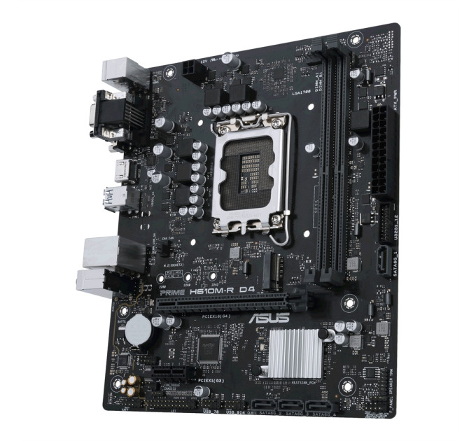 Материнська плата Asus Prime H610M-R D4-SI Socket 1700