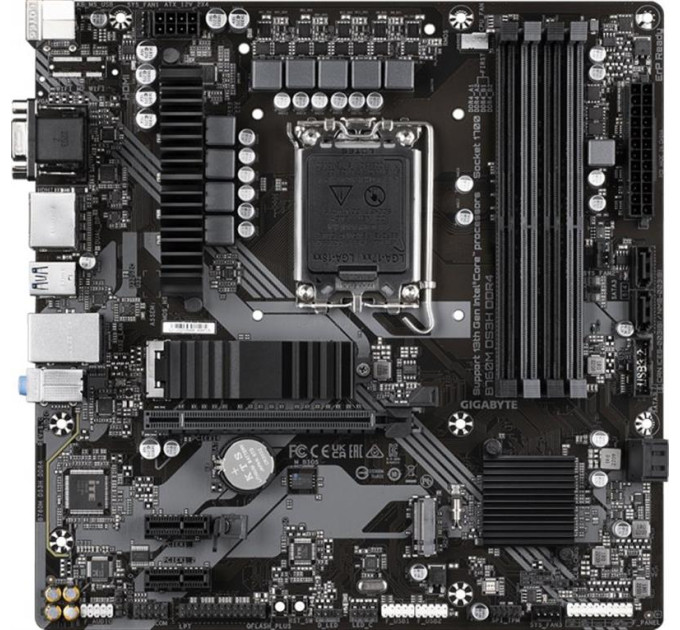 Материнська плата  Gigabyte B760M DS3H DDR4