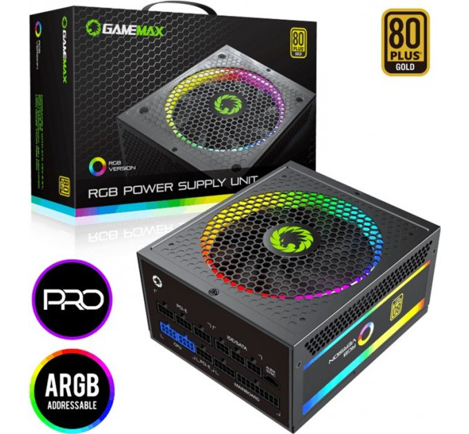Блок живлення  GameMax RGB-1050 PRO (1050 Вт)