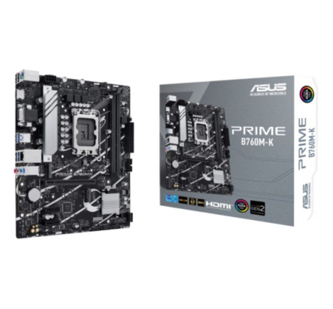 Материнська плата Asus Prime B760M-K Socket 1700