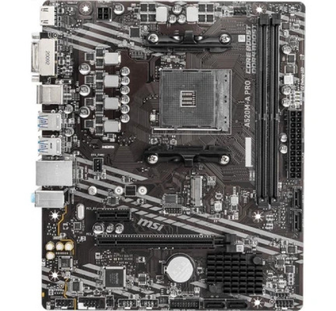 MSI Материнська плата MSI A520M-A PRO