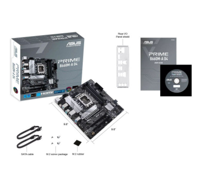 ASUS Материнська плата ASUS PRIME B660-PLUS D4