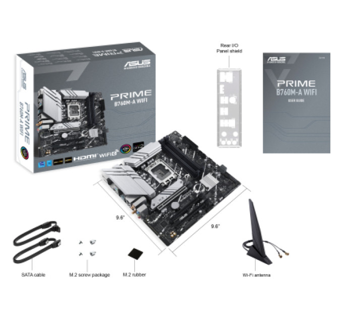 ASUS Материнська плата ASUS PRIME B760M-A WIFI