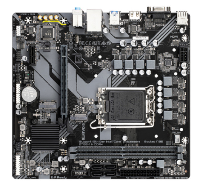 GIGABYTE Материнська плата GIGABYTE B760M H DDR4
