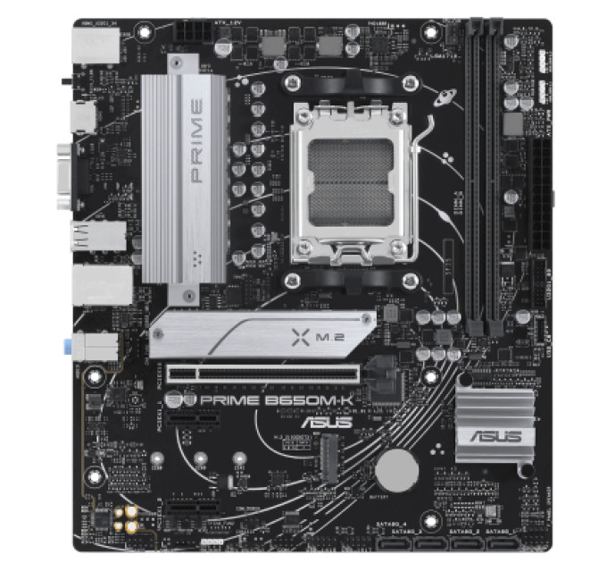 ASUS Материнська плата ASUS PRIME B650M-K
