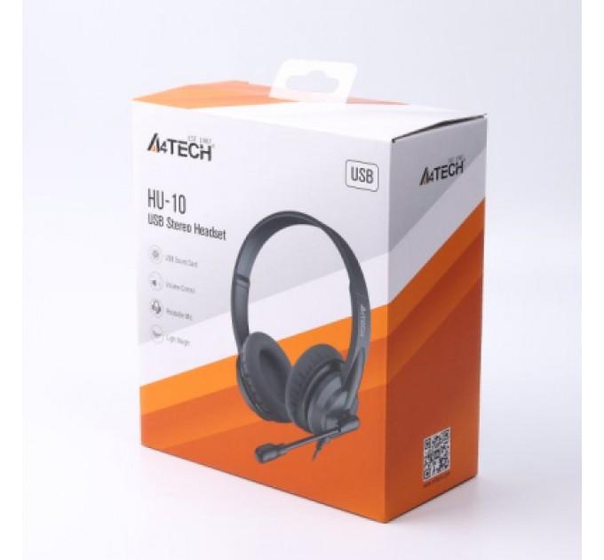 A4Tech Навушники A4Tech HU-10 Black