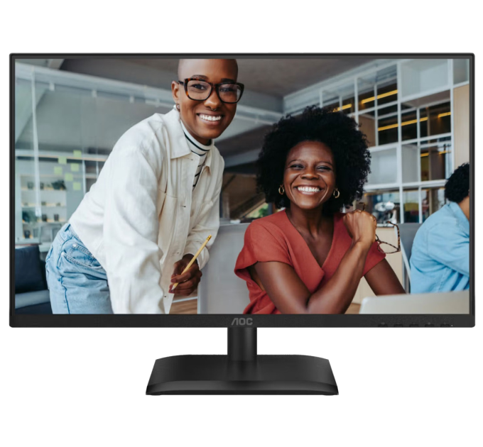 AOC Монiтор TFT AOC 23.8" 24E4CV IPS FHD 120Hz HDMI DP USB-C RJ-45 Pivot USB MM Black
