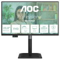 AOC Монiтор TFT AOC 23.8" 24P4U IPS FHD 120Hz VGA HDMI DP Pivot USB MM Black