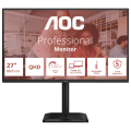 AOC Монiтор TFT AOC 27" Q27E4CV IPS QHD 120Hz HDMI DP USB-C RJ-45 Pivot USB MM