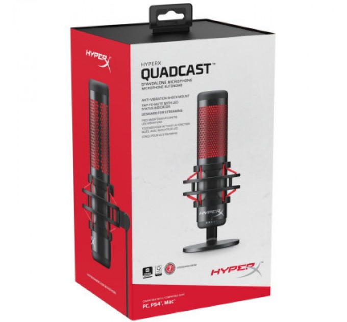 HyperX Мікрофон HyperX Quadcast (4P5P6AA)