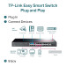 TP-Link 28-портовий гігабітний комутатор з 24 РоЕ+ портами, TL-SG1428PE