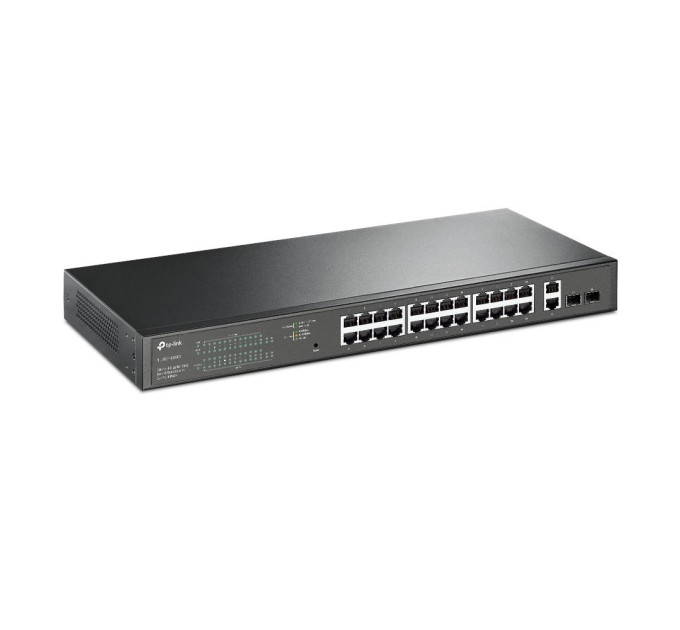 TP-Link 28-портовий гігабітний комутатор з 24 РоЕ+ портами, TL-SG1428PE