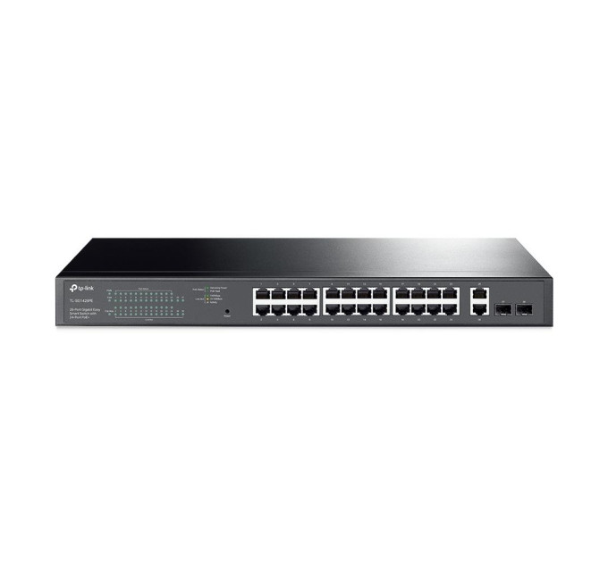 TP-Link 28-портовий гігабітний комутатор з 24 РоЕ+ портами, TL-SG1428PE