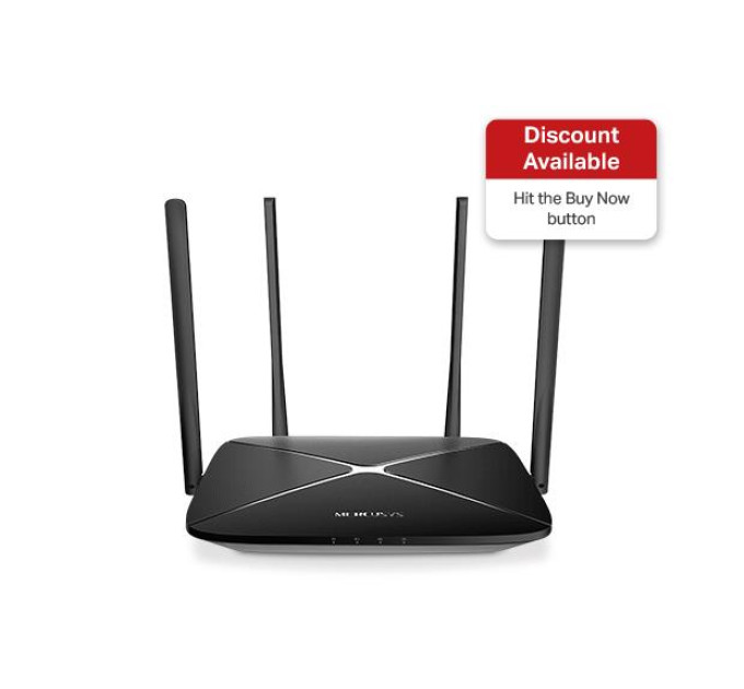 Mercusys Двохдіапазонний гігабітний маршрутизатор Mercusys AC12G