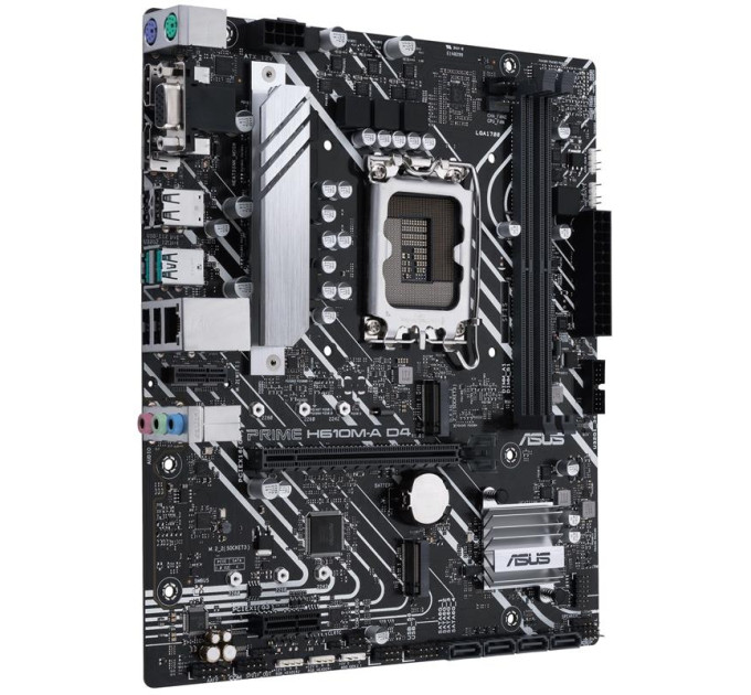 ASUS Материнська плата Asus Prime H610M-A D4-CSM Socket 1700