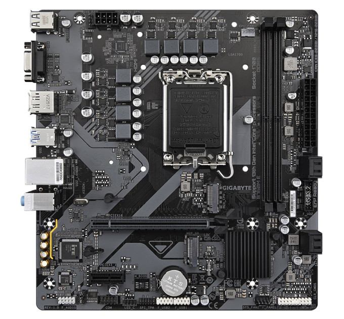GIGABYTE Материнська плата Gigabyte B760M E Socket 1700