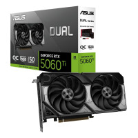 Відеокарта GF RTX 5060 Ti 16GB GDDR7 Dual OC Asus (DUAL-RTX5060TI-O16G) Відеокарта GF RTX 5060 Ti 16GB GDDR7 Dual OC Asus (DUAL-RTX5060TI-O16G)